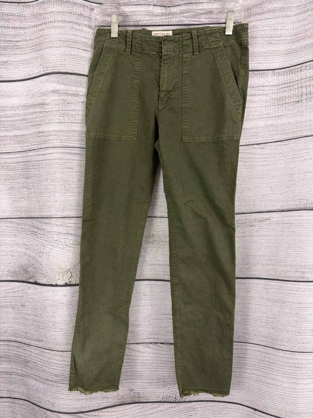 Nili Lotan Jenna Army Green Pant Size 00